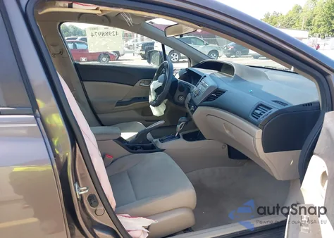 2012 Honda Civic Lx from USA, damaged, VIN 19XFB2F50CE070614